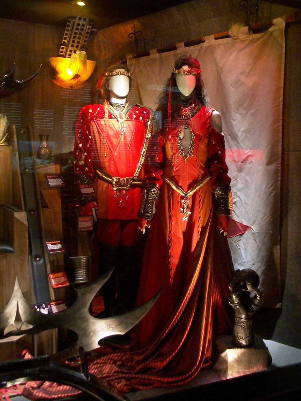 Worf and Dax wedding costumes