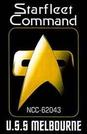 USS Melbourne Logo